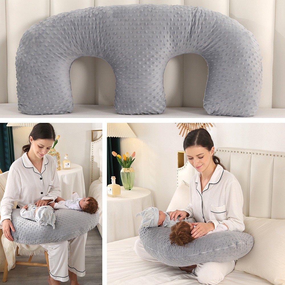 Nursing Pillow Breastfeeding - BABY Newborn Borstvoedingsbed Multifunctioneel Borstvoedingskussen Dubbel